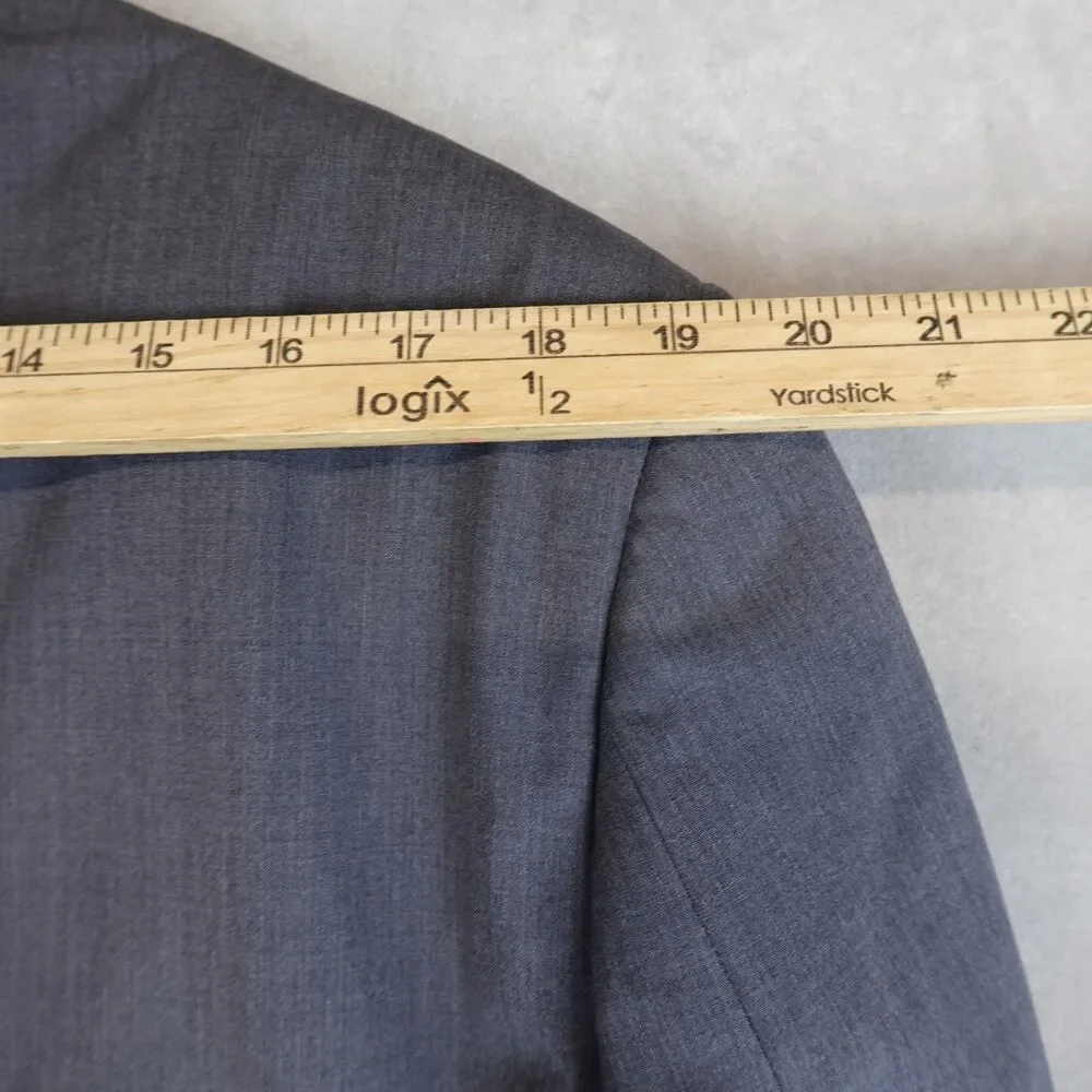 Brooks Brothers Explorer Blazer Men 43R Gray Explorer Madison Fit Wool Blend